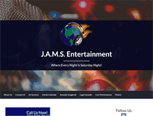 Tablet Screenshot of jamsent.com